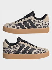 adidas Brown VL Court 3.0 Kids Trainers - Image 7 of 9