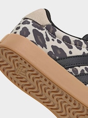 adidas Brown VL Court 3.0 Kids Trainers - Image 8 of 9
