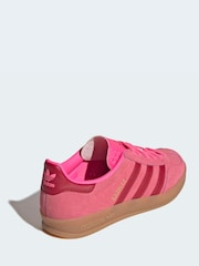 adidas Originals Pink Gazelle Indoor Trainers - Image 2 of 8