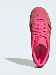 adidas Originals Pink Gazelle Indoor Trainers - Image 5 of 8