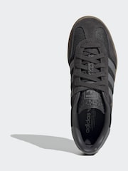 adidas Originals Grey Gazelle Indoor Trainers - Image 5 of 8