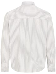 Casual Friday Blue CFKNUD Striped Long Sleeve Shirt - Image 7 of 8