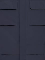 Casual Friday Blue CFKLINT Longline Padded Parka Coat - Image 8 of 8