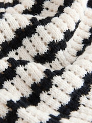 Monochrome Knitted Shirt & Shorts Set (3-16yrs) - Image 9 of 9