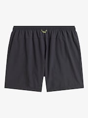 Fred Perry Grey Linen Blend Revere Collar Shirt - Image 5 of 5