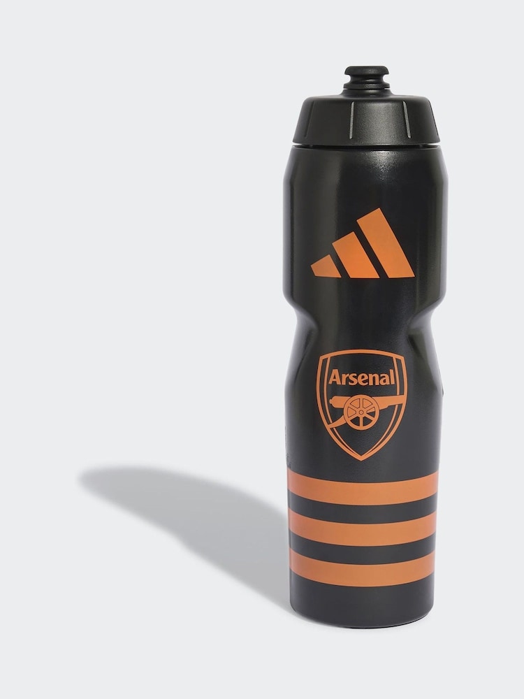 adidas Black Arsenal Water Bottle - Image 1 of 3 adidas Black Arsenal Water Bottle - Image 1 of 3