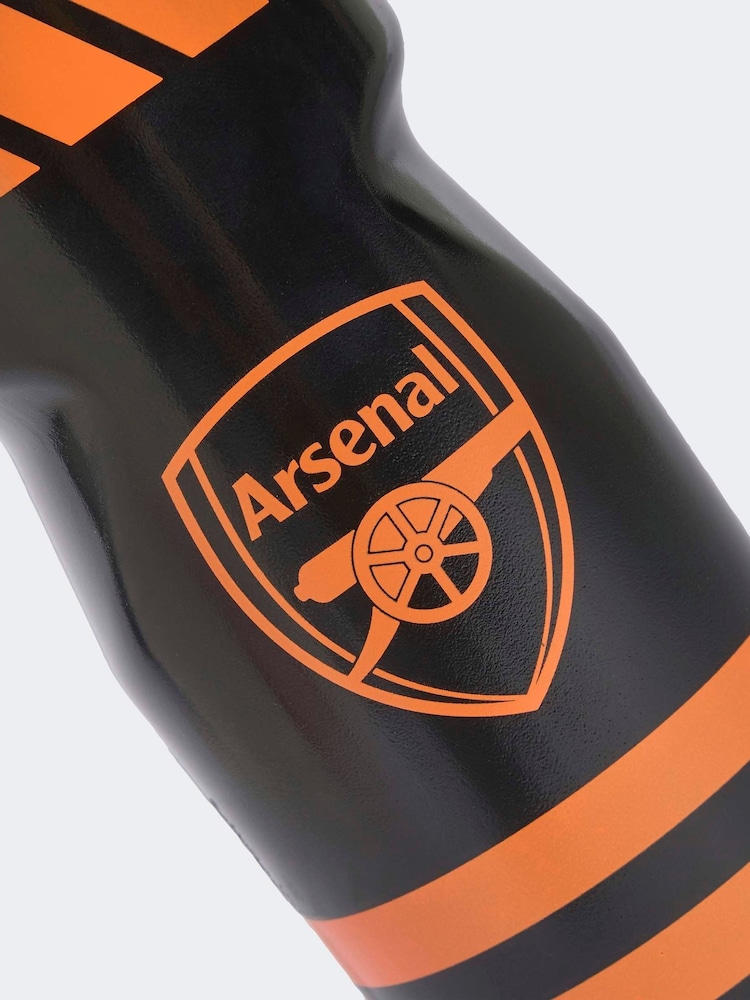 adidas Black Arsenal Water Bottle - Image 2 of 3 adidas Black Arsenal Water Bottle - Image 2 of 3