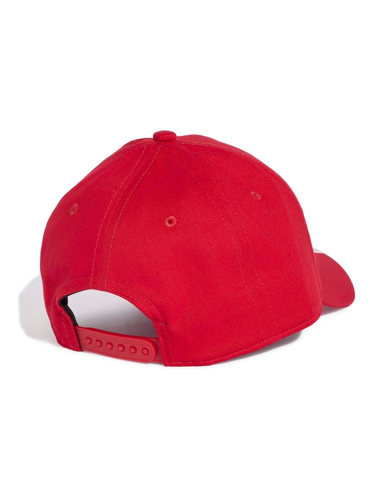 adidas Red Mufc Kids Cap - Image 2 of 4