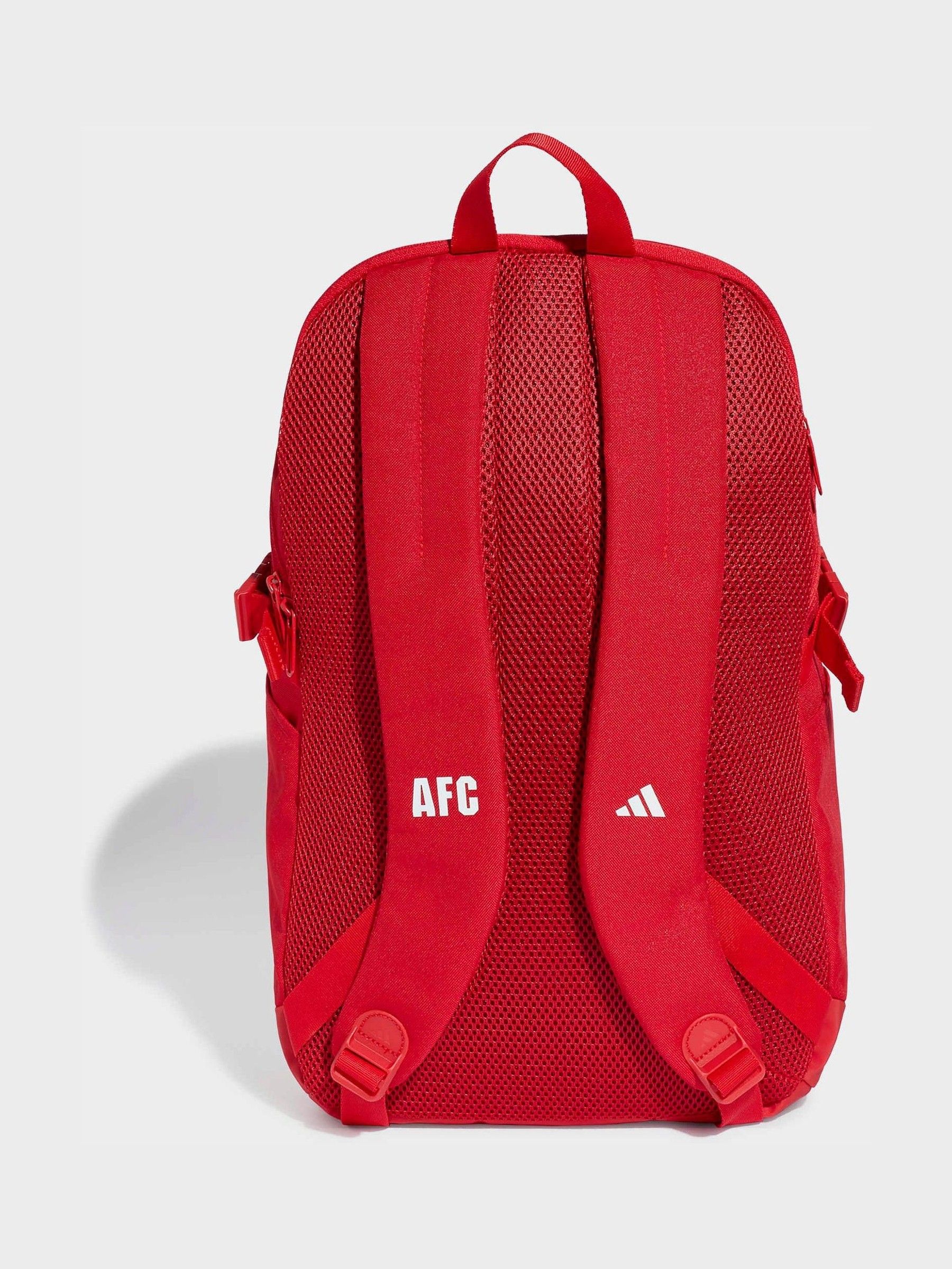 adidas backpack red Stadium 4 the rear compartment protects electronic items Arsenal adidas Backpack - Red