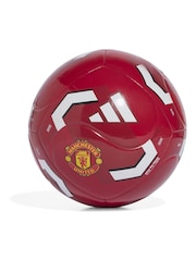 adidas Red Manchester United Home Club Ball - Image 1 of 4