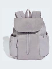 Gris - adidas Soft Lux Flap Backpack - Imagen 1 de 5