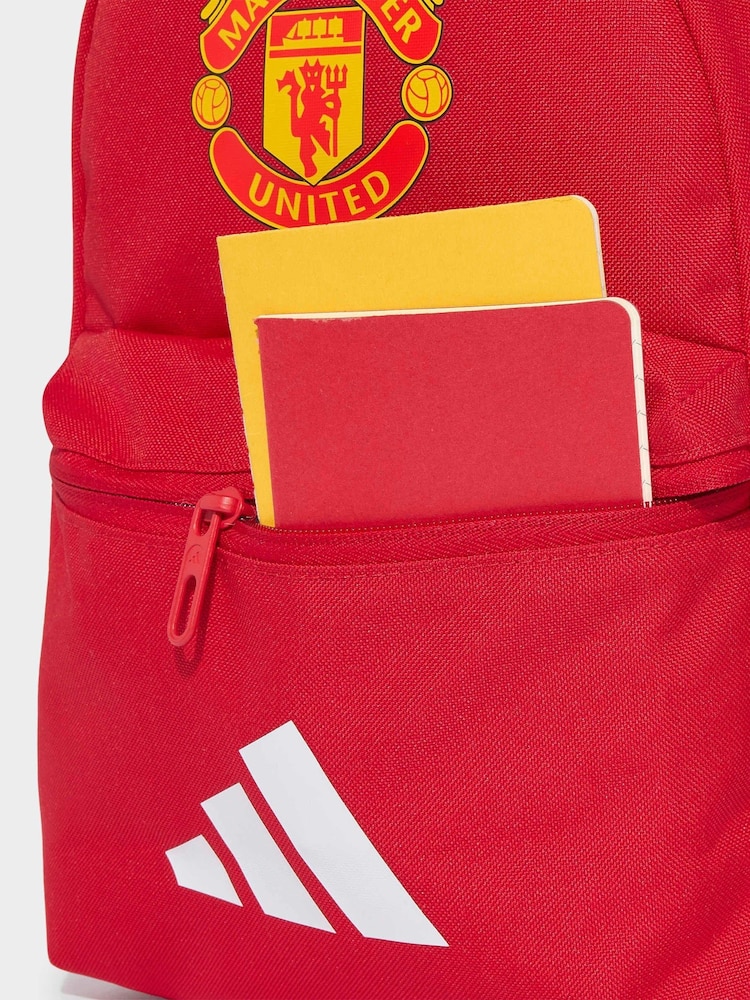adidas Red Mufc Kids Bp Bag - Image 6 of 6