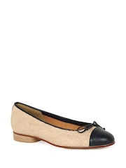 Gabor Natural Natural Dulford Ballerina Style Shoes - Image 3 of 5