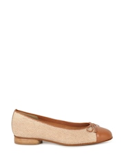 Gabor Natural Natural Dulford Ballerina Style Shoes - Image 1 of 5