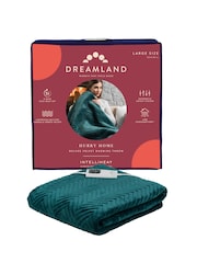 Dreamland Green Hurry Home Deluxe Velvet Warming Throw Electric Blanket - Image 1 of 2