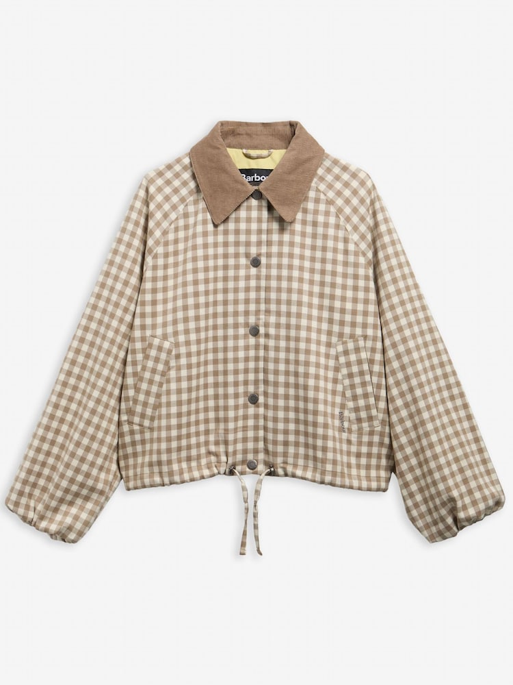 Barbour® Brown Ovingham Casual Jacket - Image 6 of 6 Barbour® Brown Ovingham Casual Jacket - Image 6 of 6