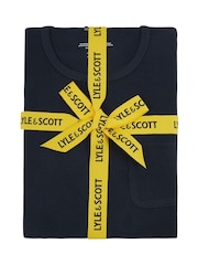 Lyle & Scott Blue Shane Premium Loungewear Set - Image 5 of 5