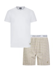 Lyle & Scott Grey Warrick Loungewear Set - Image 1 of 6