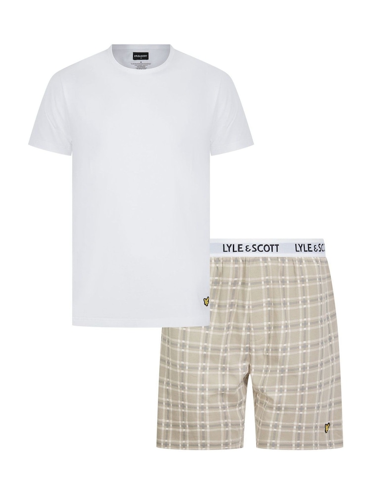 Lyle & Scott Grey Warrick Loungewear Set - Image 1 of 6
