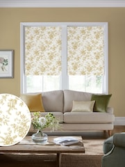 Laura Ashley Yellow Walled Garden Made to Measure Blinds - Image 1 of 6