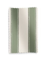 Laura Ashley Green Denwick Stripe Made to Roller Measure - Image 6 of 6