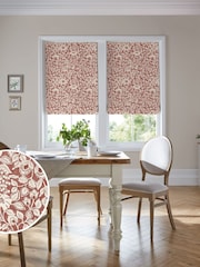 Laura Ashley Red Oastbrook Flowers Made to Measure Roman Blinds - Image 1 of 6