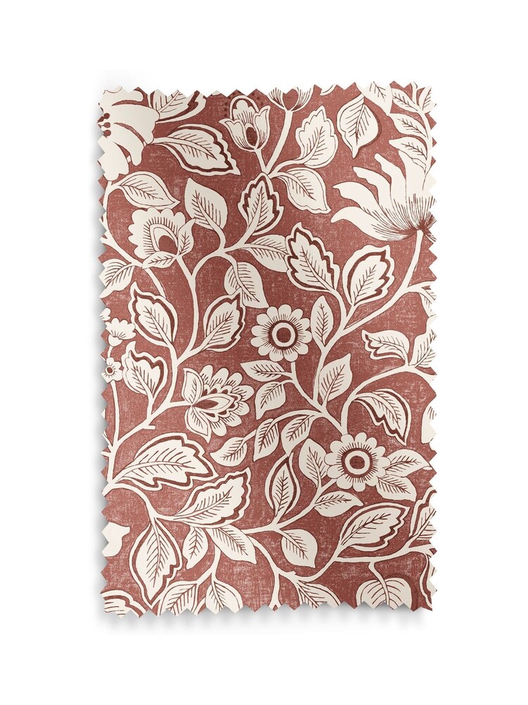 Laura Ashley Red Oastbrook Flowers Made to Measure Roman Blinds - Image 6 of 6