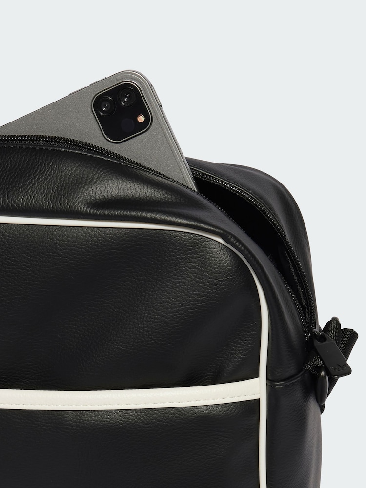 adidas Originals Black Airliner Bag - Image 4 of 4