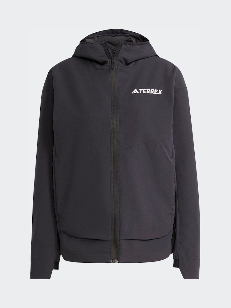 adidas Terrex Black Multi Softshell Jacket - Image 8 of 8 adidas Terrex Black Multi Softshell Jacket - Image 8 of 8