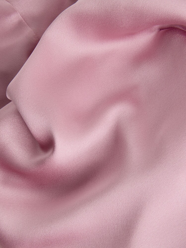 Victoria's Secret Dusk Rose Pink Shine Satin Strappy Back Slip - Image 2 of 3