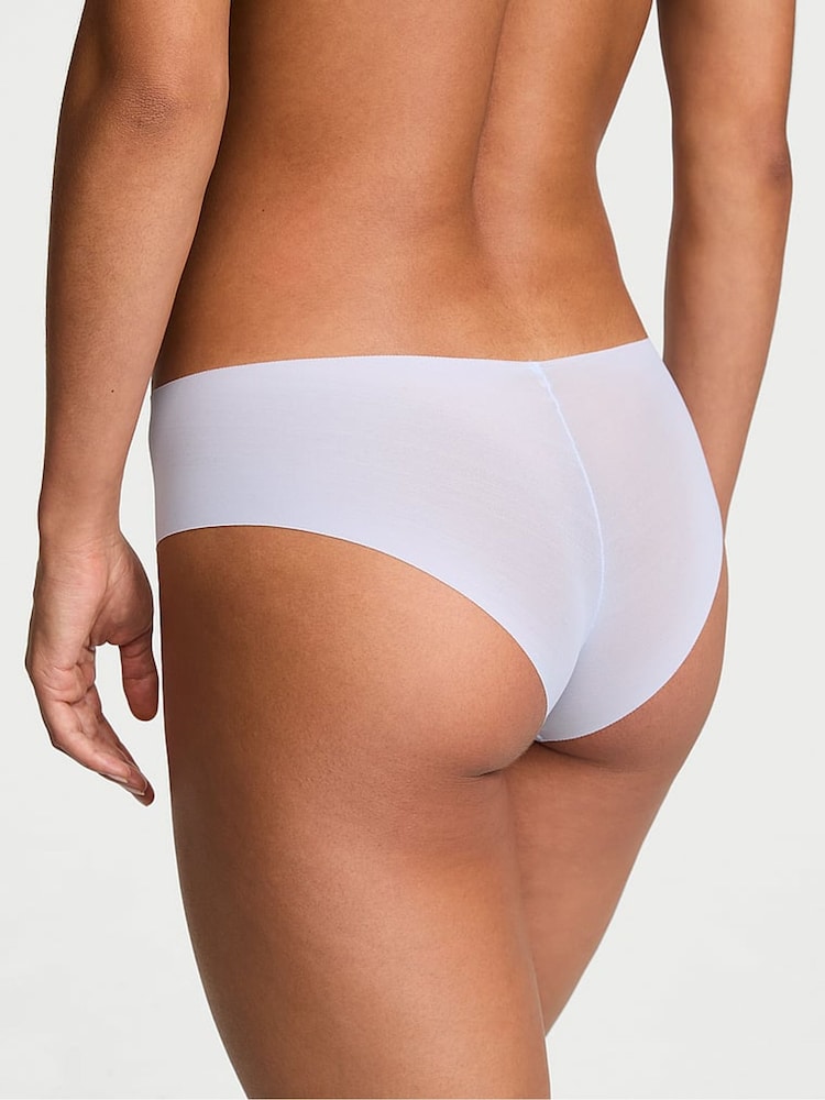Victoria's Secret Belle Flower Blue Cheeky Mesh Knickers - Image 2 of 2