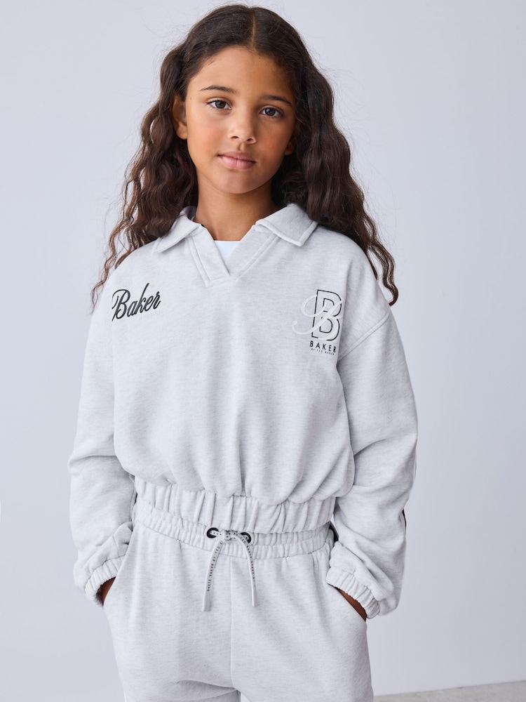 Baker by Ted Baker 2 Piece Varsity Rugby Sweat Top & Joggers Set - Image 2 of 12 Baker by Ted Baker 2 Piece Varsity Rugby Sweat Top & Joggers Set - Image 2 of 12