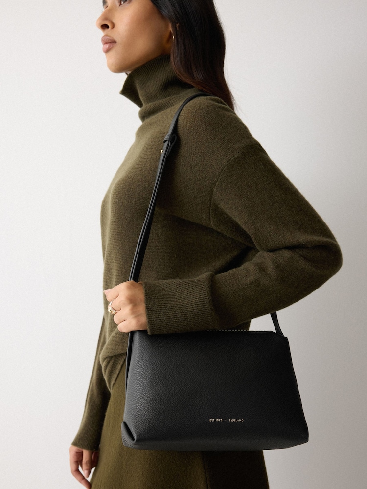 Jigsaw Black Bella Cross-Body Bag - Image 1 of 2 Jigsaw Black Bella Cross-Body Bag - Image 1 of 2