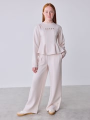 Baker by Ted Baker Cinched Peplum Hem Sweat Tops & Joggers 2 Piece Set - 圖片 1，共 14