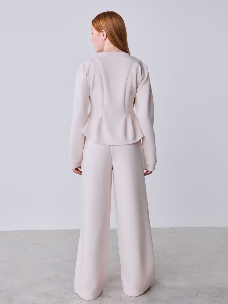 Baker by Ted Baker Cinched Peplum Hem Sweat Tops & Joggers 2 Piece Set - 圖片 2,共 14 Baker by Ted Baker Cinched Peplum Hem Sweat Tops & Joggers 2 Piece Set - 圖片 2,共 14