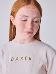 Baker by Ted Baker Cinched Peplum Hem Sweat Tops & Joggers 2 Piece Set - 圖片 4，共 14