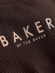 Baker by Ted Baker 3 Pack Asymmetric Ribbed Long Sleeve Tops - Image 15 of 16