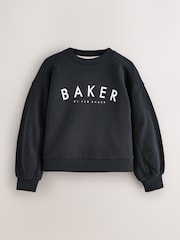 Baker by Ted Baker Multi Bow Crew Sweat Tops 2 Pack - Image 2 of 8