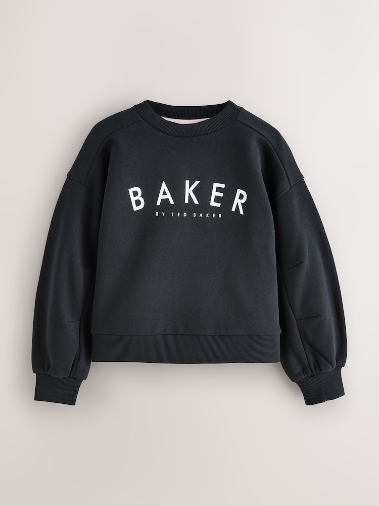 Baker by Ted Baker Multi Bow Crew Sweat Tops 2 Pack - Image 2 of 8