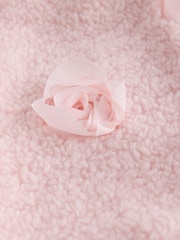 Baker by Ted Baker Pink 3D Corsage Borg Pramsuit - Image 3 of 6