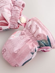 Baker by Ted Baker Print Shower Resistant Floral Printed Padded Snowsuit - Image 10 of 10