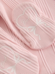 Baker by Ted Baker Pink Frill Wrap-Over Top & Footed Legging Set 2 Piece - Image 13 of 14