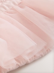Baker by Ted Baker Pink Jacquard Quilted Mesh Peplum Jacket - Image 8 of 8