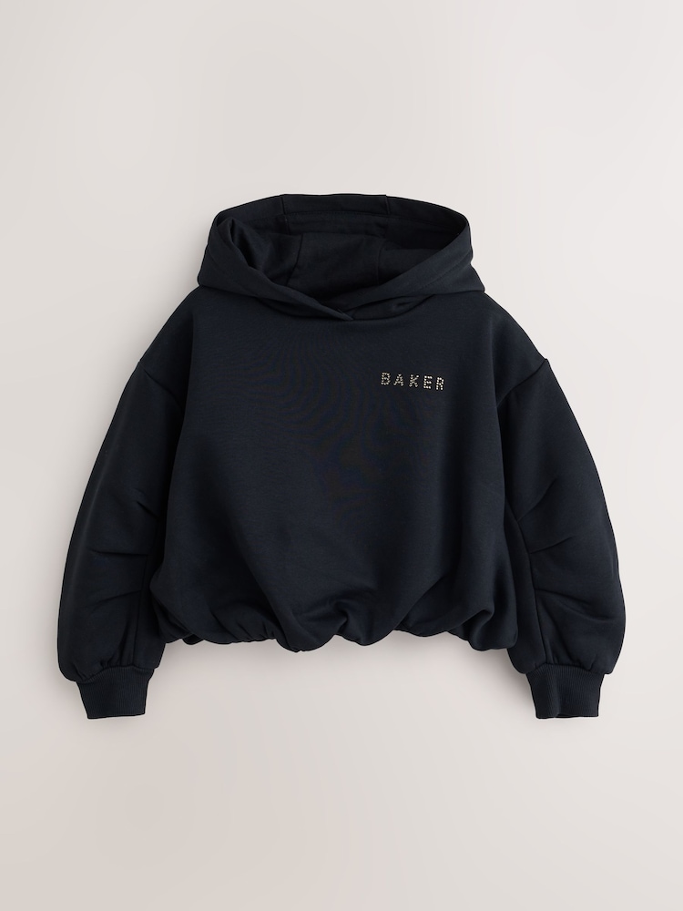 Baker by Ted Baker Bubble Hem Hotfix Diamante Hoodie - Bild 1 von 6