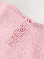 Baker by Ted Baker 2 Pieces-delni komplet pletenega puloverja s pentljo in lahkih hlač za prosti čas - Slika 12 iz 12