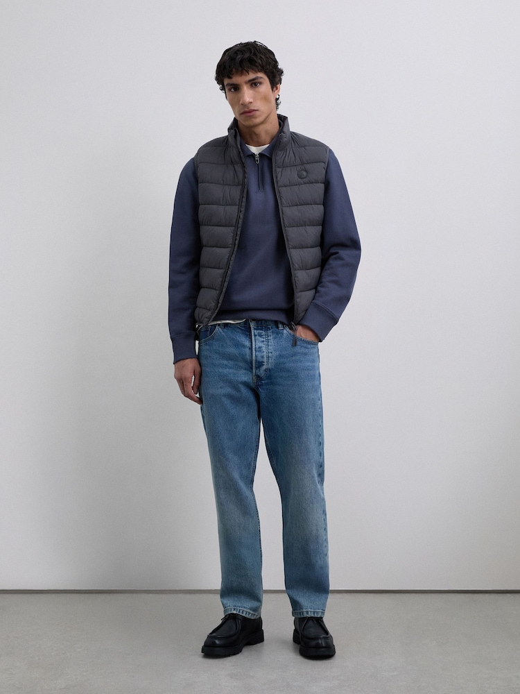 Scalpers Black New Gstaad Vest - Image 1 of 5