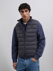 Scalpers Black New Gstaad Vest - Image 2 of 5