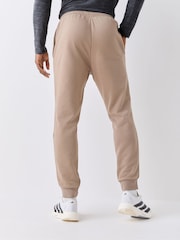 adidas Beige Essentials Feelcozy Fleece Joggers - Image 3 of 4