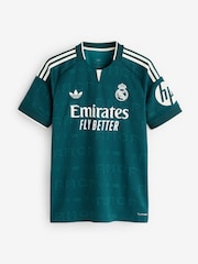 adidas Green Real Madrid 26/27 Away Football Jersey - Image 5 of 5