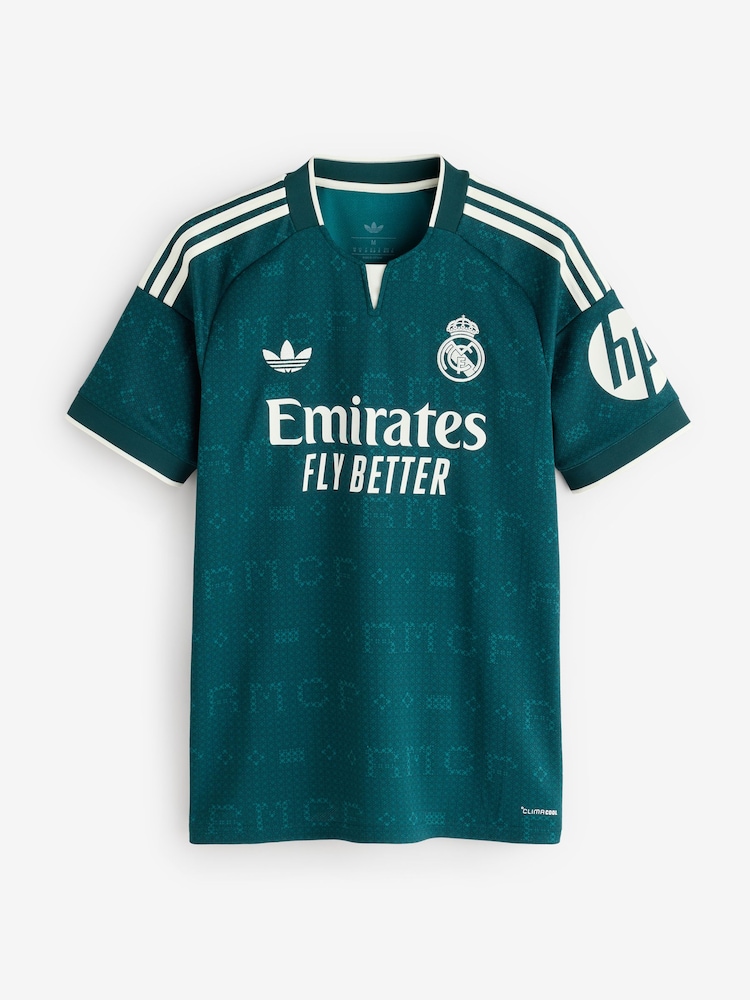 adidas Green Real Madrid 26/27 Away Football Jersey - Image 5 of 5 adidas Green Real Madrid 26/27 Away Football Jersey - Image 5 of 5